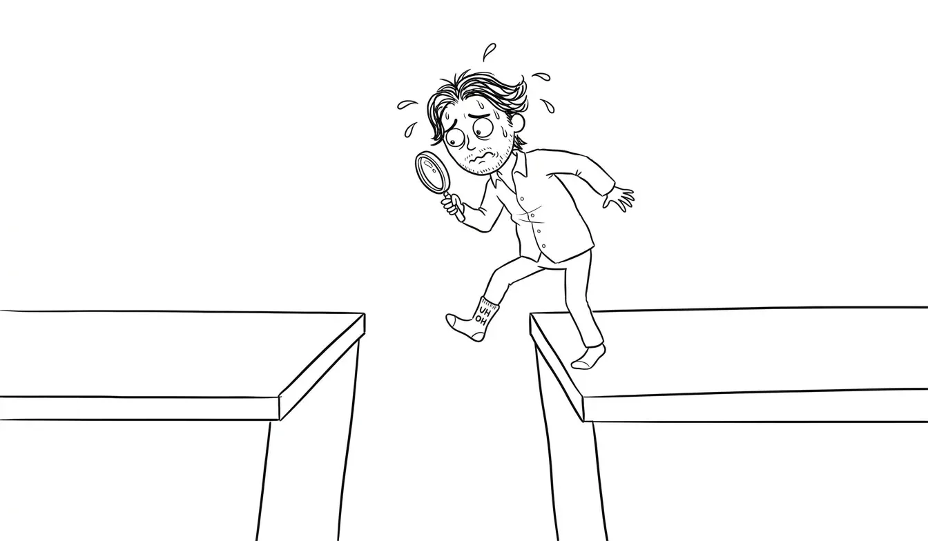 When I started noticing the gap